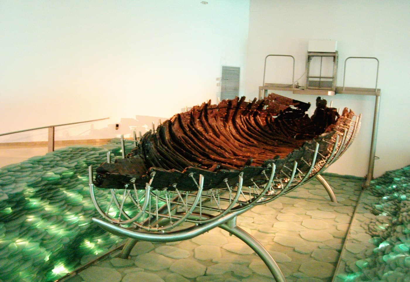 A first-century fishing boat from the Sea of Galilee
